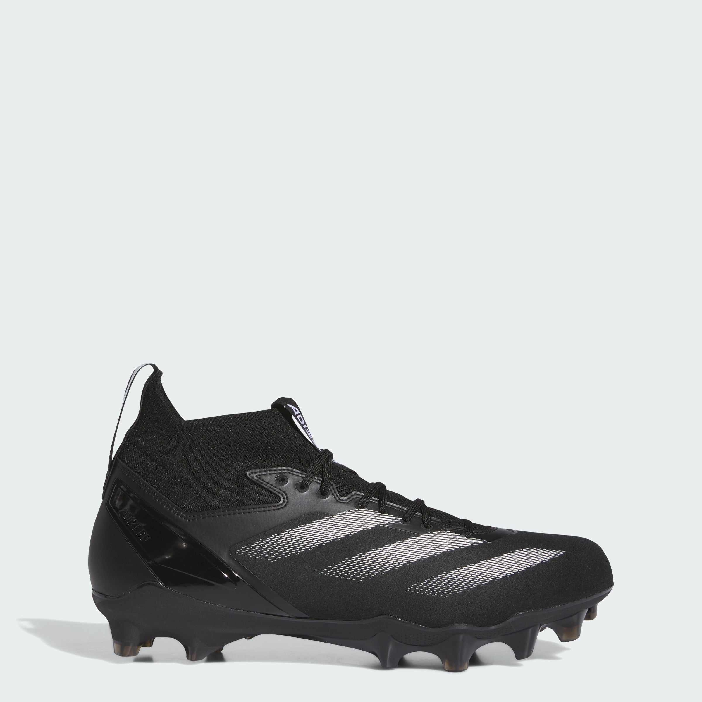 Мужские футбольные бутсы adidas Adizero Impact+, цвет core black / cloud white / core black
Мужские футбольные бутсы adidas Adizero Impact+, цвет core black / cloud white / core black