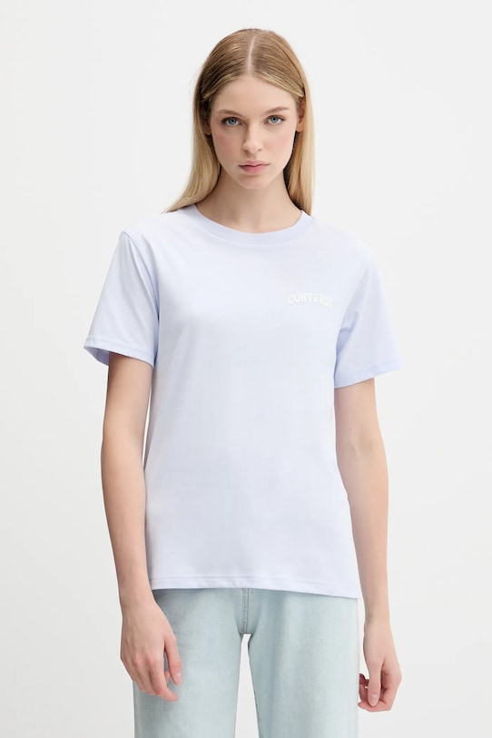 Хлопковая футболка Converse, синий
Хлопковая футболка Converse, синий