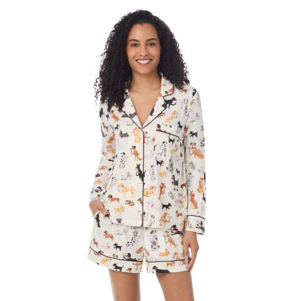 Женский пижамный комплект с длинными рукавами: верх и нижние части пижамы Beauty Sleep Social, белый
Женский пижамный комплект с длинными рукавами: верх и нижние части пижамы Beauty Sleep Social, белый