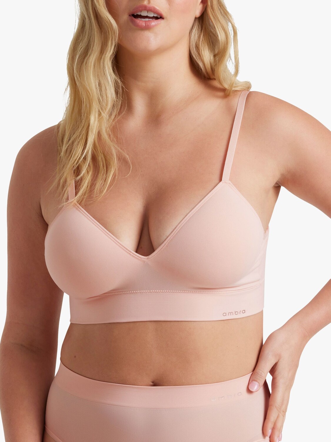 Удлиненный бюстгальтер Ambra, розовый
Удлиненный бюстгальтер Ambra, розовый