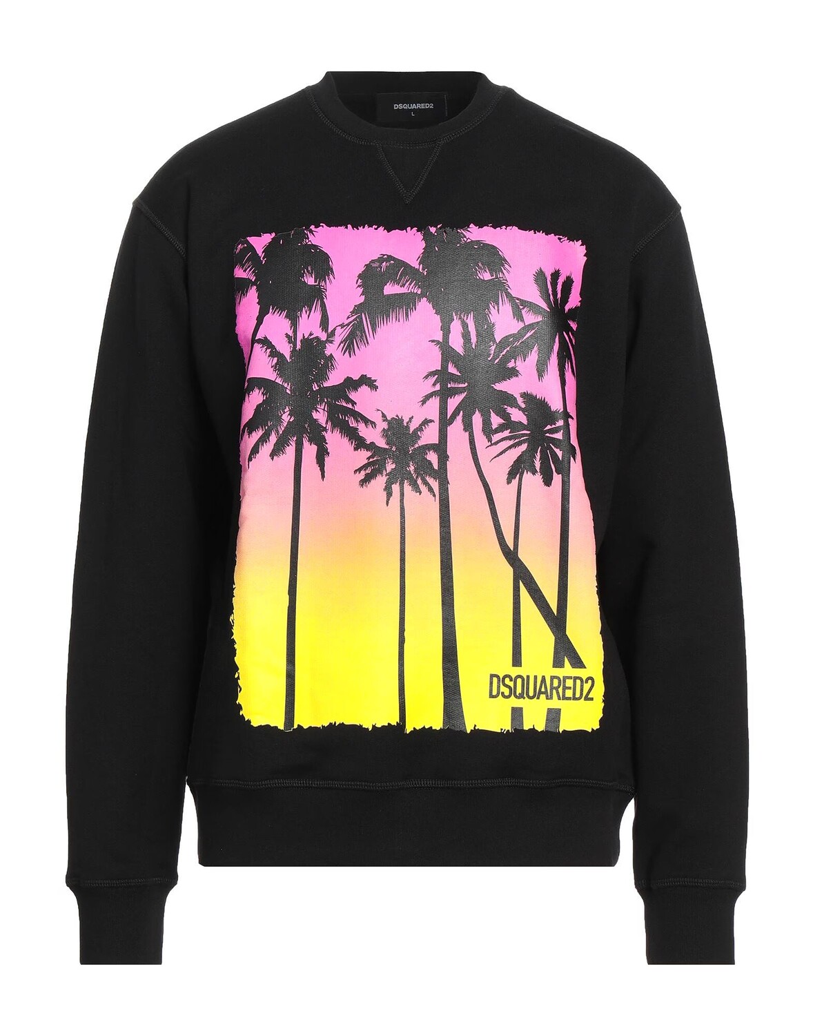 Толстовка Dsquared2, черный 
Толстовка Dsquared2, черный