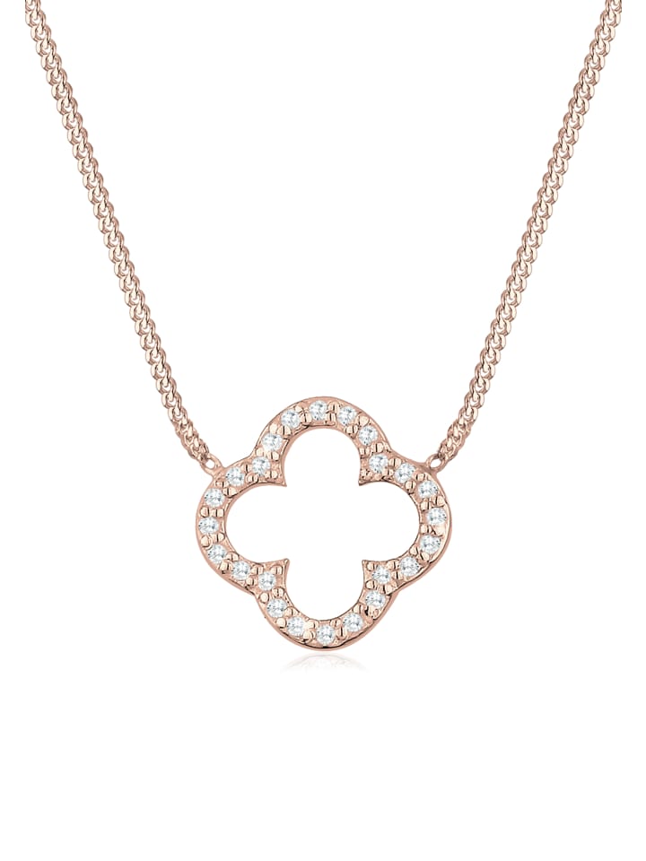 Elli Колье в виде клеверного листа из серебра 925 пробы с отделкой из розового золота
Elli Колье в виде клеверного листа из серебра 925 пробы с отделкой из розового золота