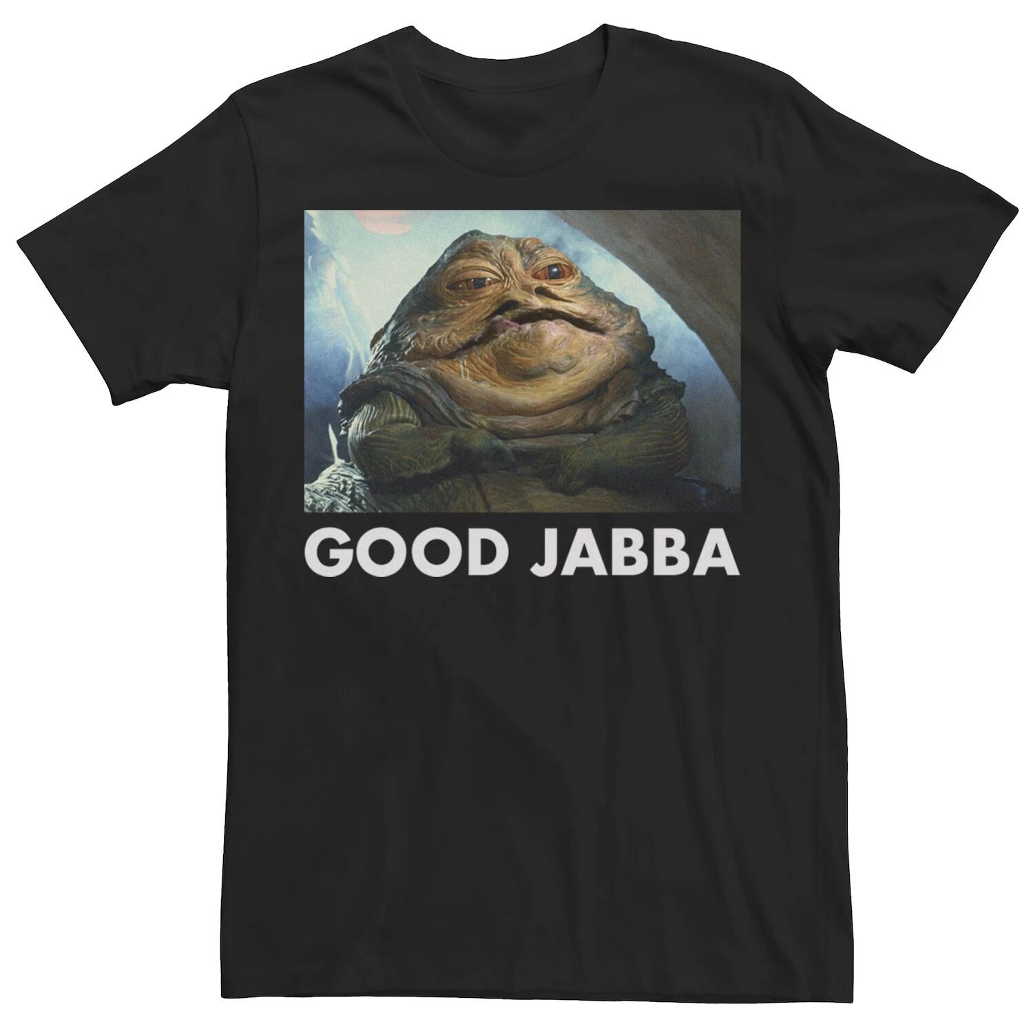 Мужская футболка с рисунком Jabba The Hutt Good Jabba Star Wars
Мужская футболка с рисунком Jabba The Hutt Good Jabba Star Wars