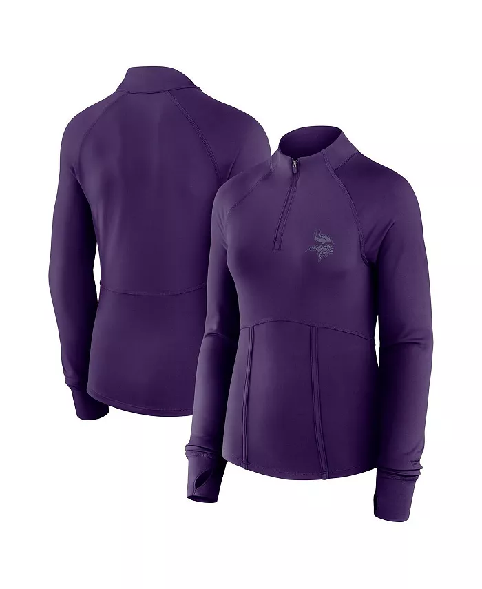 Женская фиолетовая куртка Minnesota Vikings Elements с застежкой-молнией на четверть оборота Fanatics
Женская фиолетовая куртка Minnesota Vikings Elements с застежкой-молнией на четверть оборота Fanatics