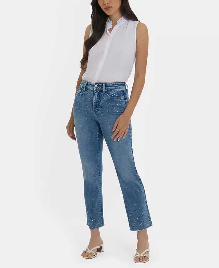 Женские джинсы Marilyn прямого кроя до щиколотки Nydj, синий
Женские джинсы Marilyn прямого кроя до щиколотки Nydj, синий