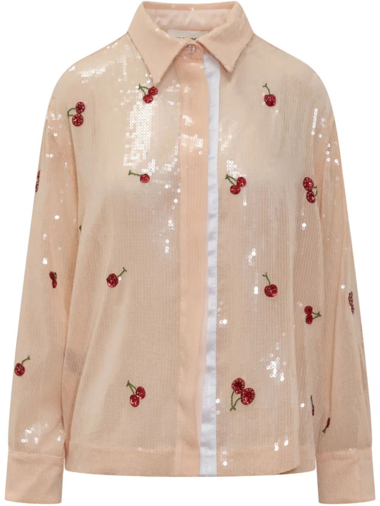 Рубашка с пайетками DES PHEMMES, нейтральный
Рубашка с пайетками DES PHEMMES, нейтральный