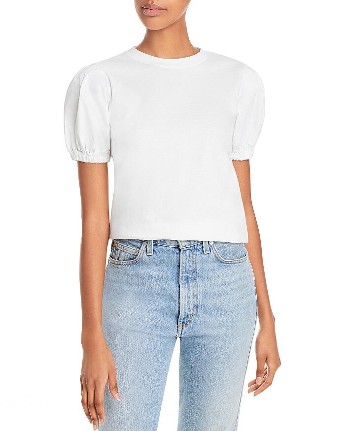 Хлопковая футболка Eva с пышными рукавами Derek Lam 10 Crosby, Серый, Хлопковая футболка Eva с пышными рукавами Derek Lam 10 Crosby
Хлопковая футболка Eva с пышными рукавами Derek Lam 10 Crosby, Серый, Хлопковая футболка Eva с пышными рукавами Derek Lam 10 Crosby