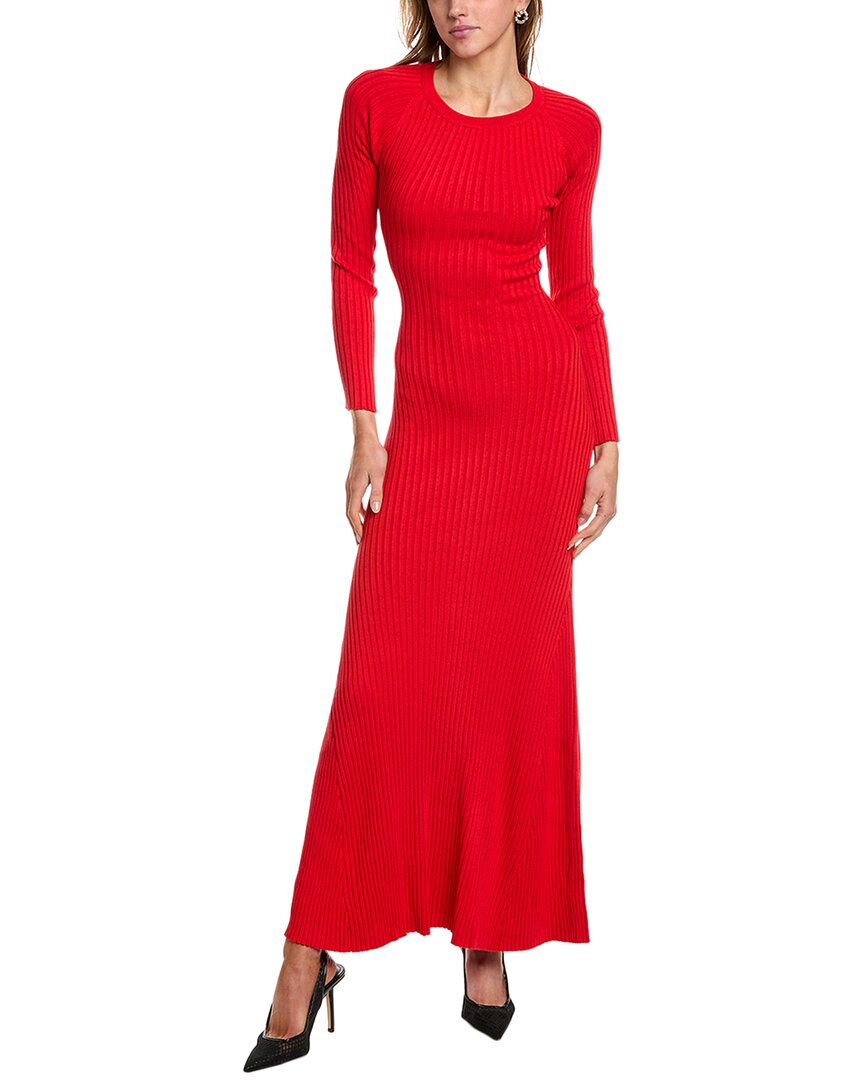 Бардо Амаро Вязаное макси-платье Bardot, красный 
Бардо Амаро Вязаное макси-платье Bardot, красный