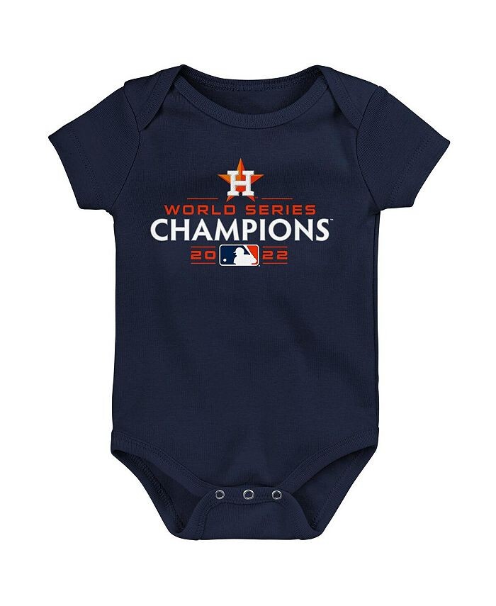 Фирменный темно-синий боди Houston Astros World Series Champions 2022 для мальчиков и девочек Fanatics, синий
Фирменный темно-синий боди Houston Astros World Series Champions 2022 для мальчиков и девочек Fanatics, синий