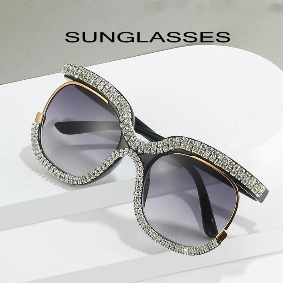 Солнцезащитные очки со стразами для женщин, крупная оправа, бриллианты, кристаллы, увеличенный размер, защита от УФ-излучения UV400 UATXTAU, C4beige-brown
Солнцезащитные очки со стразами для женщин, крупная оправа, бриллианты, кристаллы, увеличенный размер, защита от УФ-излучения UV400 UATXTAU, C4beige-brown