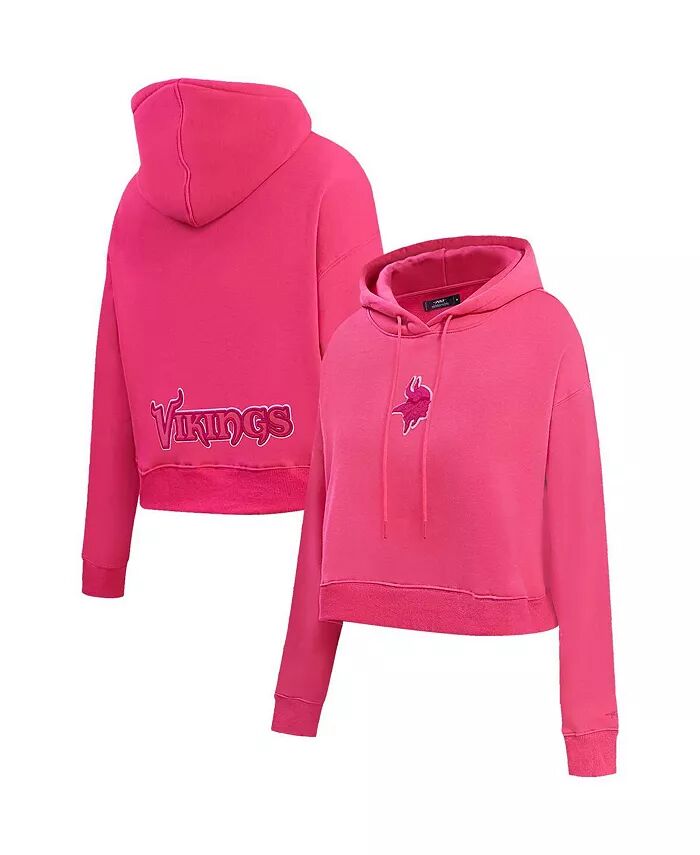 Женская укороченная толстовка с капюшоном Minnesota Vikings Triple Pink Pro Standard
Женская укороченная толстовка с капюшоном Minnesota Vikings Triple Pink Pro Standard