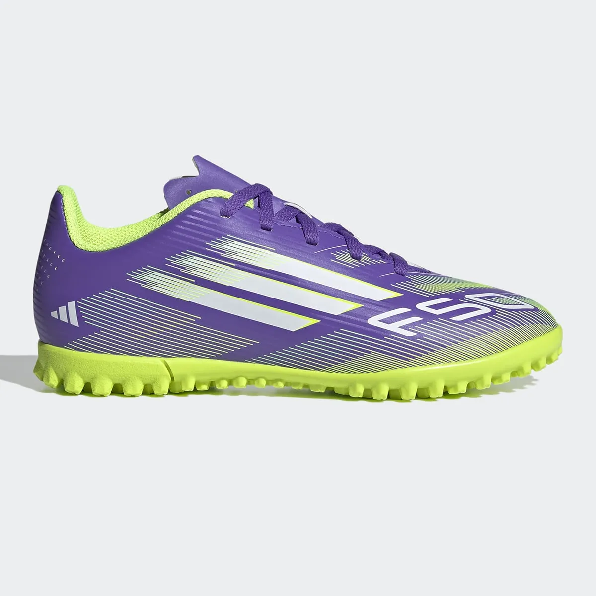 Детские футбольные бутсы F50 Club TF J adidas, фиолетовый
Детские футбольные бутсы F50 Club TF J adidas, фиолетовый