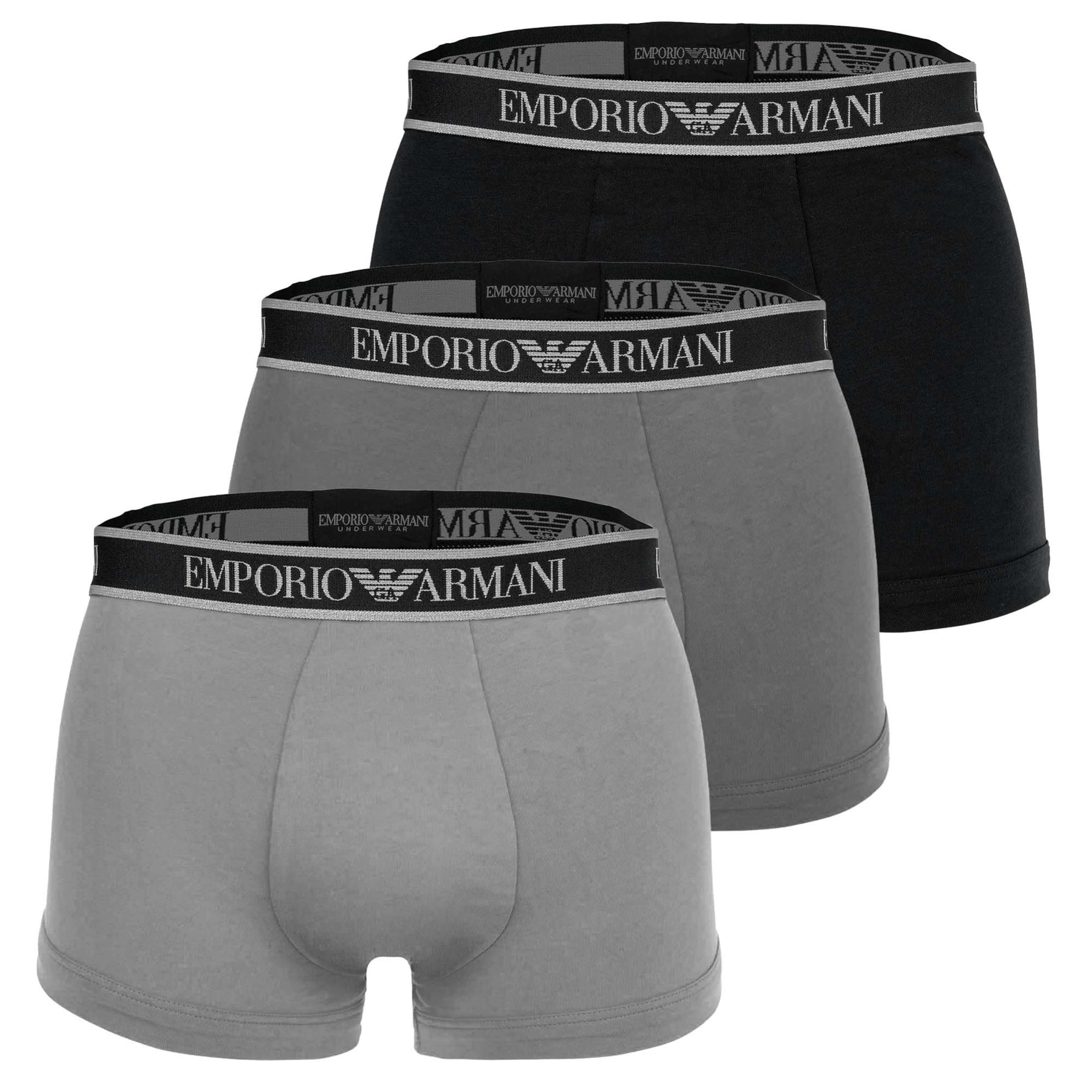 Emporio Armani Боксеры в цвете Grey, Black
Emporio Armani Боксеры в цвете Grey, Black