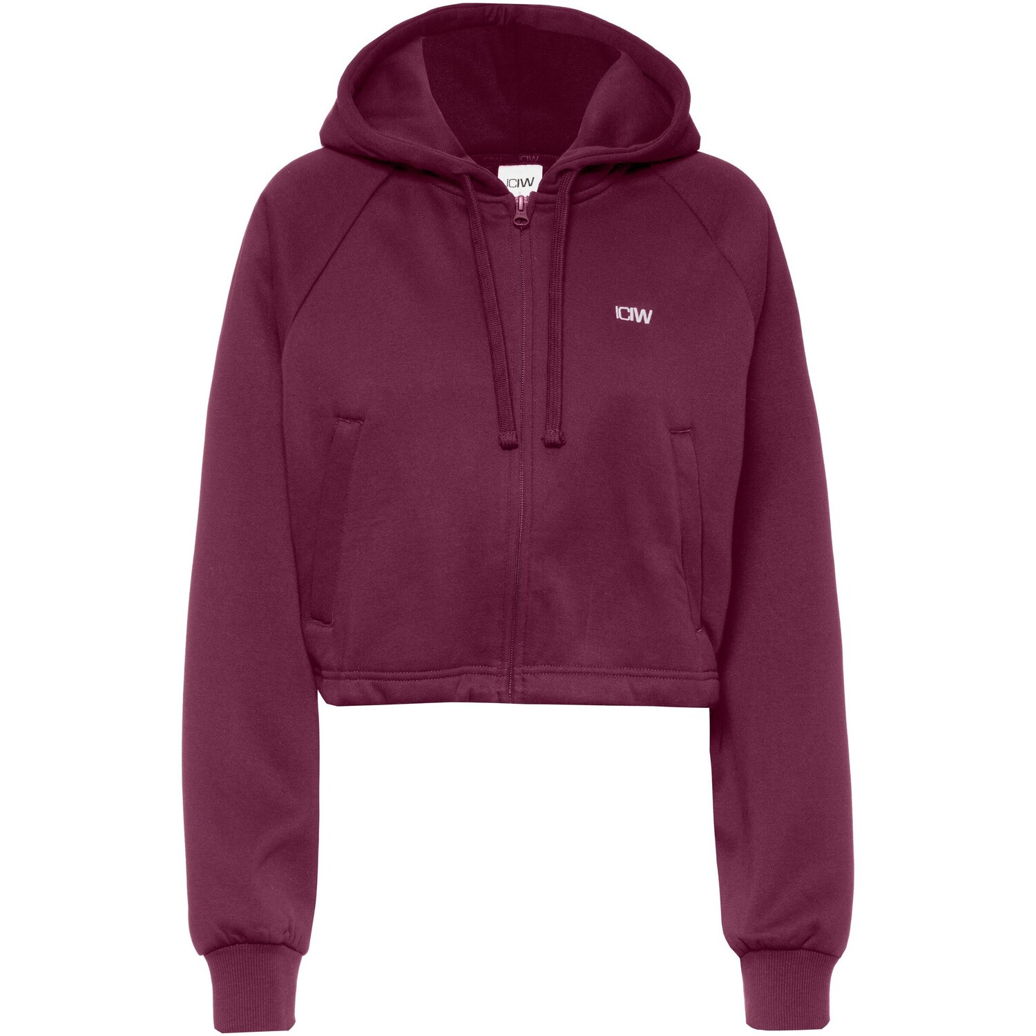 ICANIWILL Спортивный худи на молнии 'Everyday' в цвете Wine Red
ICANIWILL Спортивный худи на молнии 'Everyday' в цвете Wine Red