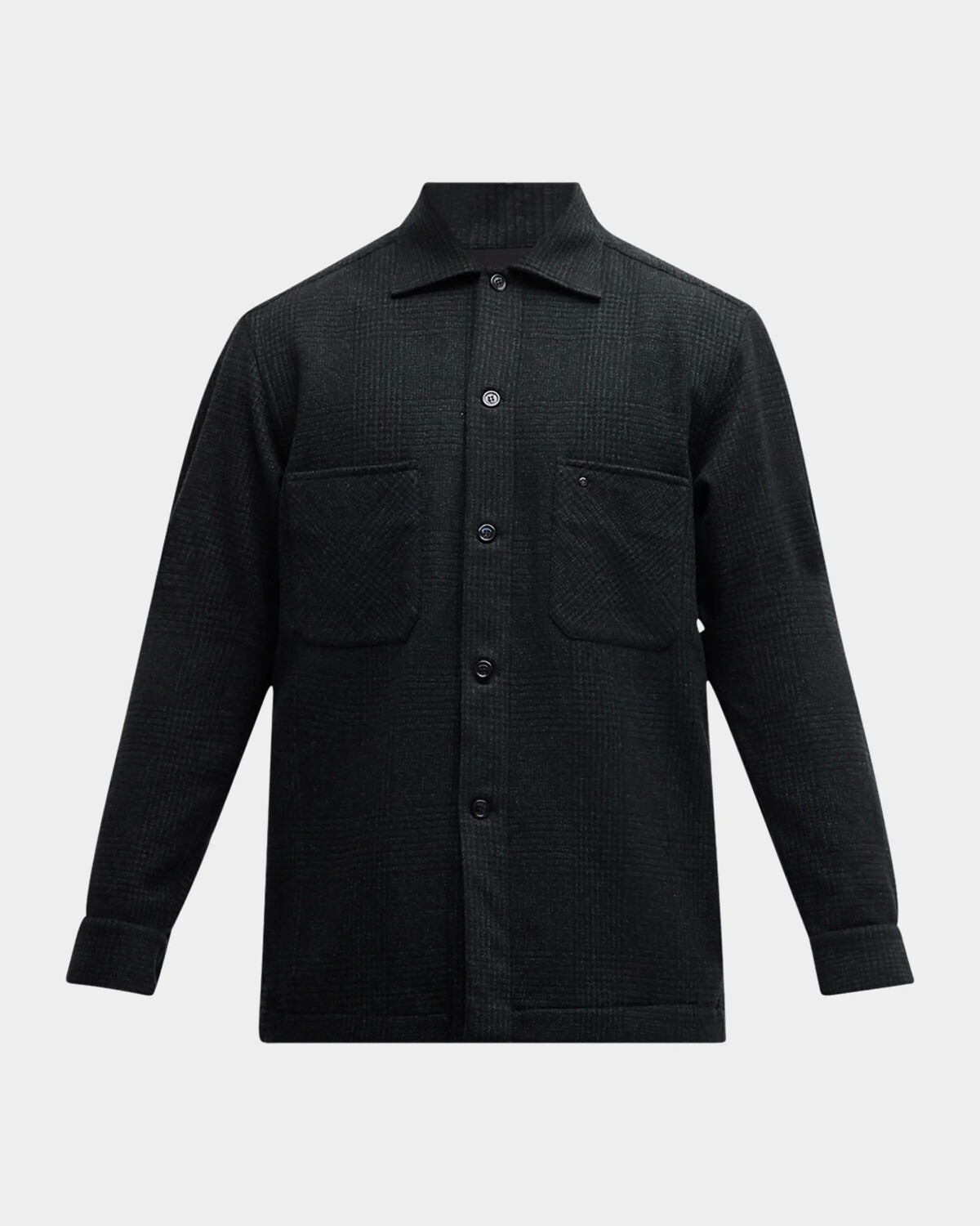 Мужская верхняя рубашка в клетку из шерсти и кашемира Stefano Ricci, темно-зеленый
Мужская верхняя рубашка в клетку из шерсти и кашемира Stefano Ricci, темно-зеленый