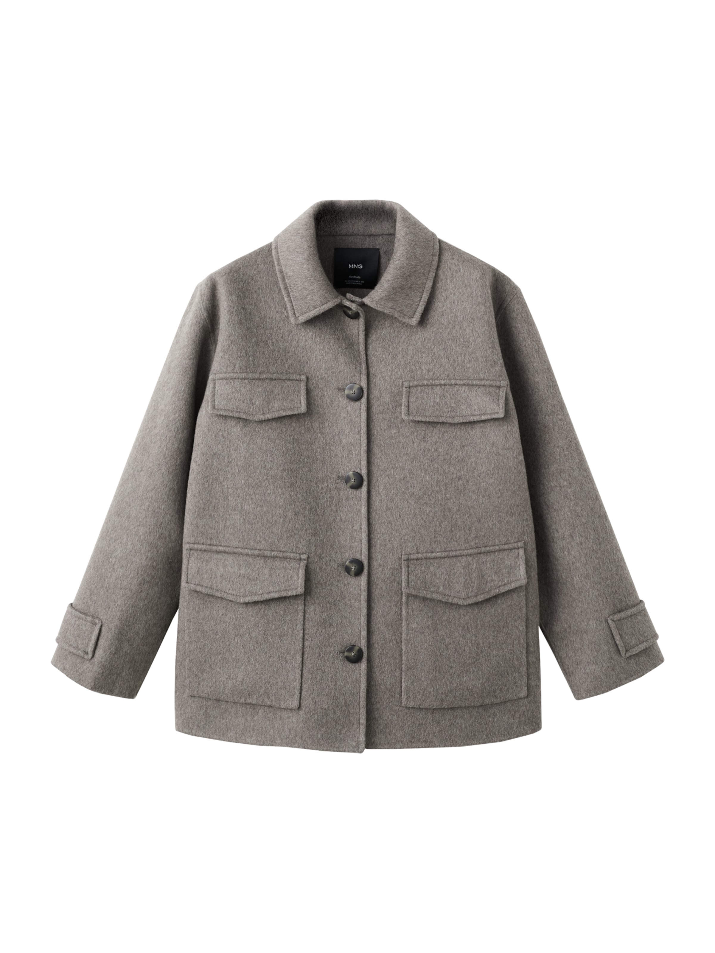 MANGO Межсезонная куртка 'SOBRE' в крапчатом коричневом
MANGO Межсезонная куртка 'SOBRE' в крапчатом коричневом