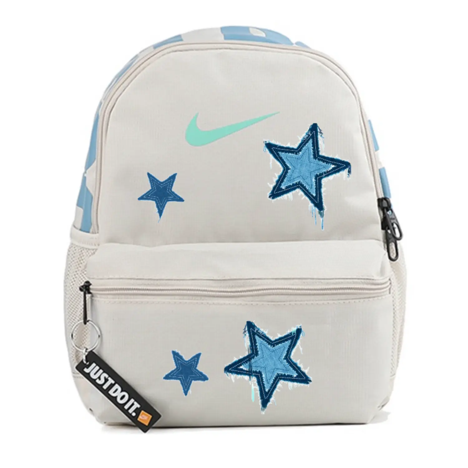 Nike Тканевый рюкзак обычный женский серый белый, Denim Stars
Nike Тканевый рюкзак обычный женский серый белый, Denim Stars