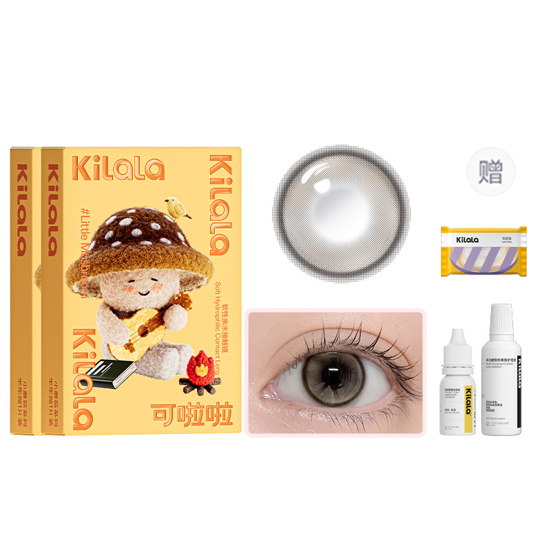 Набор контактных линз Little Mushroom Collection на полгода, 1 пара*2 в двойной упаковке + раствор для ухода + глазные капли Kilala
Набор контактных линз Little Mushroom Collection на полгода, 1 пара*2 в двойной упаковке + раствор для ухода + глазные капли Kilala