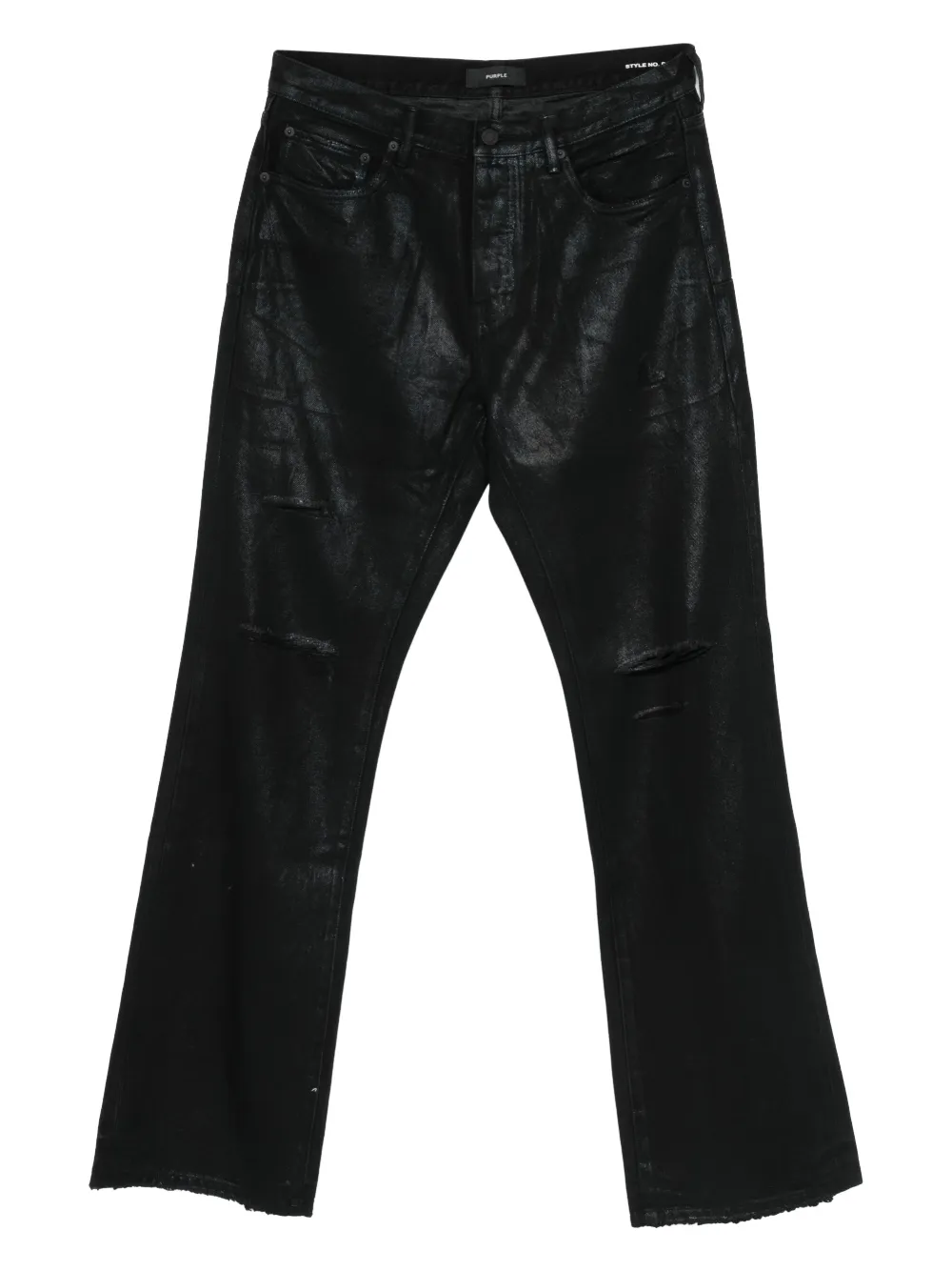 Джинсы с эффектом потертости Purple Brand, черный
Джинсы с эффектом потертости Purple Brand, черный