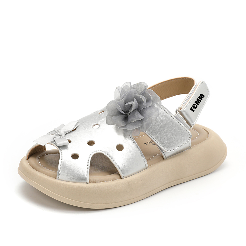 Дышащие детские сандалии для детей FCMM, серебряный
Дышащие детские сандалии для детей FCMM, серебряный