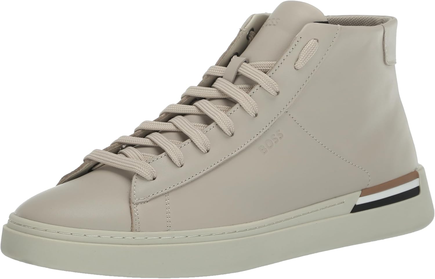 BOSS Мужские кроссовки Clint High Top Leather, Natural Beige
BOSS Мужские кроссовки Clint High Top Leather, Natural Beige