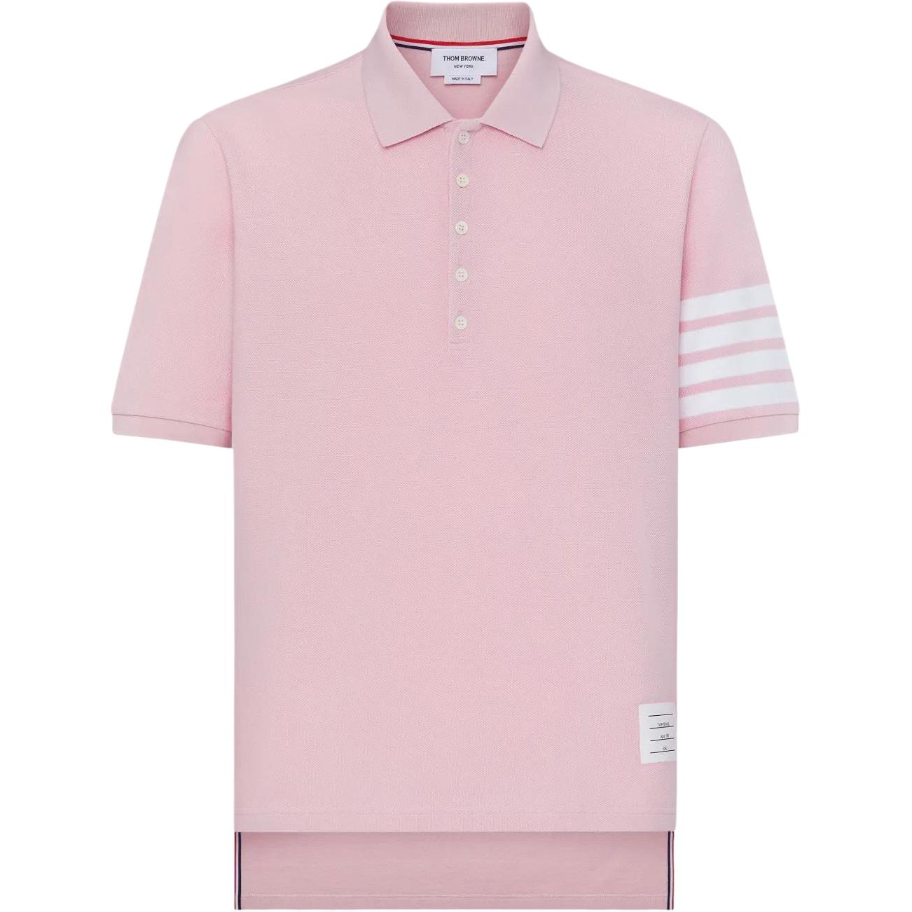 Поло с тремя полосками THOM BROWNE, розовый
Поло с тремя полосками THOM BROWNE, розовый