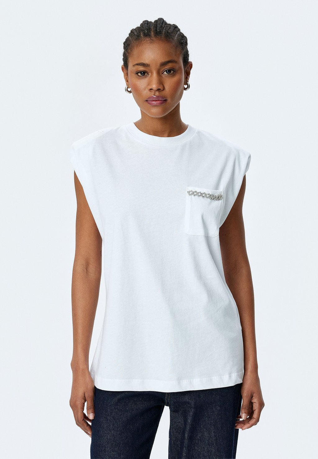 Футболка с принтом POCKET DETAIL Koton, кремовый
Футболка с принтом POCKET DETAIL Koton, кремовый