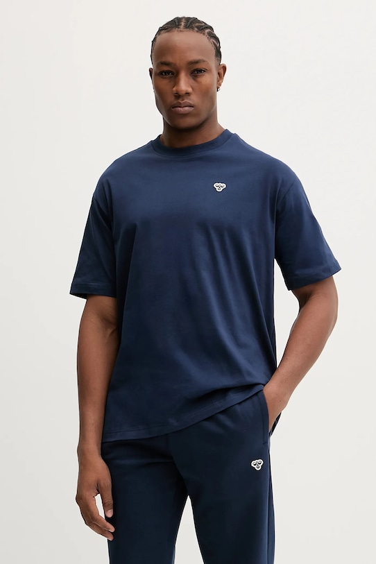 Хлопковая футболка Hummel, синий
Хлопковая футболка Hummel, синий
