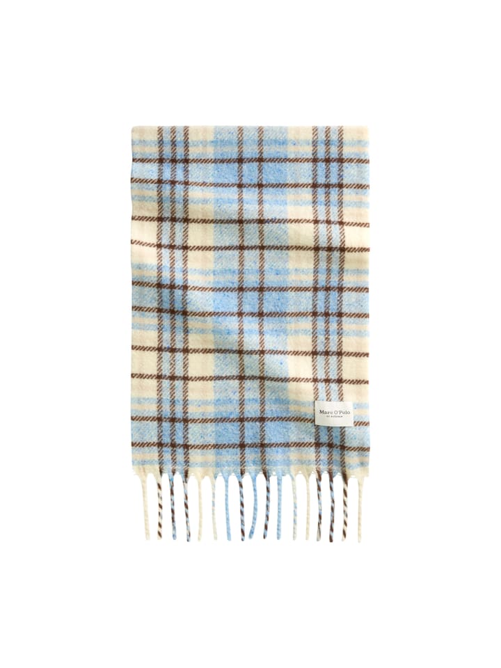 Твидовый шарф светло-голубого цвета Marc O'Polo
Твидовый шарф светло-голубого цвета Marc O'Polo