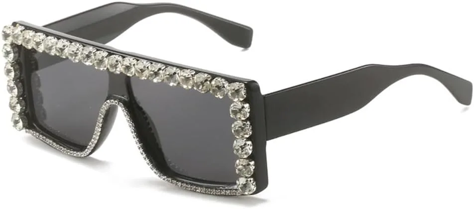 Солнцезащитные очки с бриллиантами для женщин, солнцезащитные очки со стразами для мужчин, увеличенная оправа, винтажные очки, защита от УФ-излучения UV400 HCPIHF, C1
Солнцезащитные очки с бриллиантами для женщин, солнцезащитные очки со стразами для мужчин, увеличенная оправа, винтажные очки, защита от УФ-излучения UV400 HCPIHF, C1