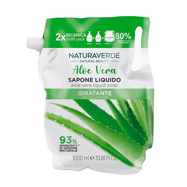 Жидкое мыло с алоэ вера Naturaverde, 1000 мл
Жидкое мыло с алоэ вера Naturaverde, 1000 мл