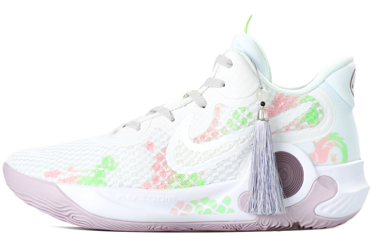 Кроссовки Nike KD Trey 5 IX Vintage Basketball Shoes Unisex Mid-top White/pink/green, белый
Кроссовки Nike KD Trey 5 IX Vintage Basketball Shoes Unisex Mid-top White/pink/green, белый