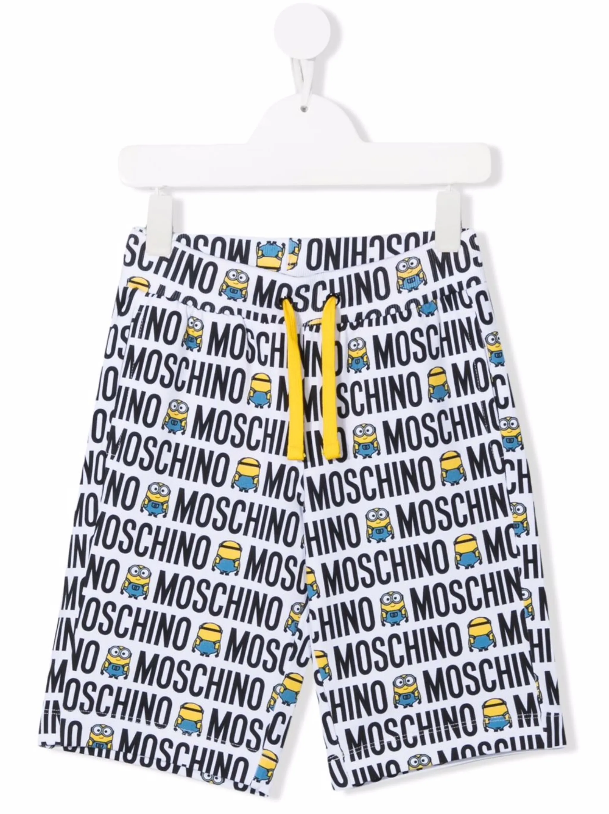 Шорты Minions с логотипом Moschino Kids, белый
Шорты Minions с логотипом Moschino Kids, белый