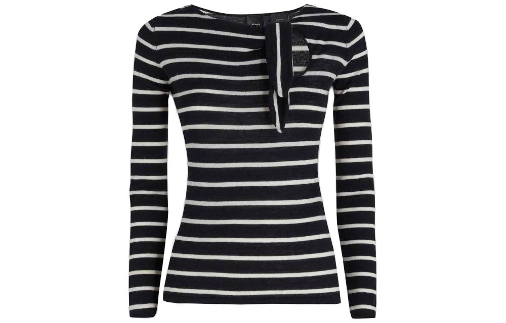 PINKO Свитер женский черно-белый
PINKO Свитер женский черно-белый