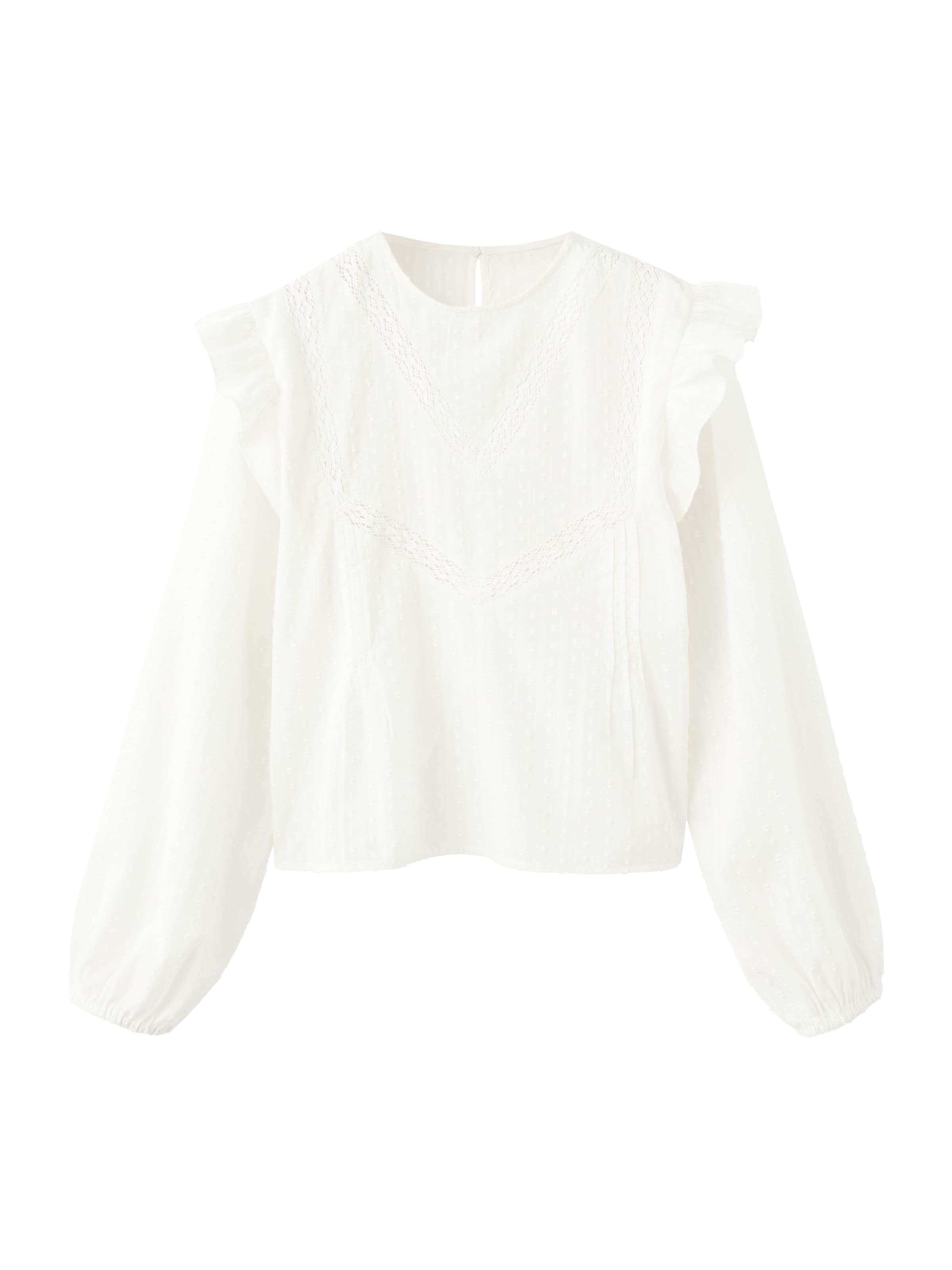 MANGO TEEN Блузка 'Luz' в цвете Off White
MANGO TEEN Блузка 'Luz' в цвете Off White