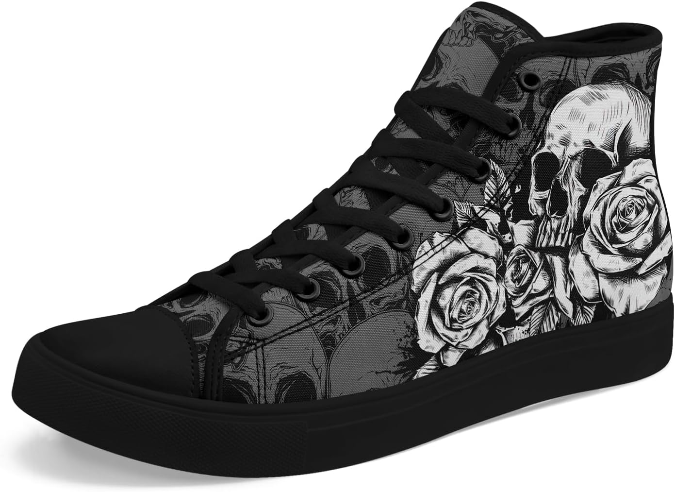 Крутые кастомные унисекс кеды с черепом для женщин, стильный дизайн, черные холщовые туфли, классические кроссовки на шнуровке, модная уличная обувь Coolcustomize
Крутые кастомные унисекс кеды с черепом для женщин, стильный дизайн, черные холщовые туфли, классические кроссовки на шнуровке, модная уличная обувь Coolcustomize