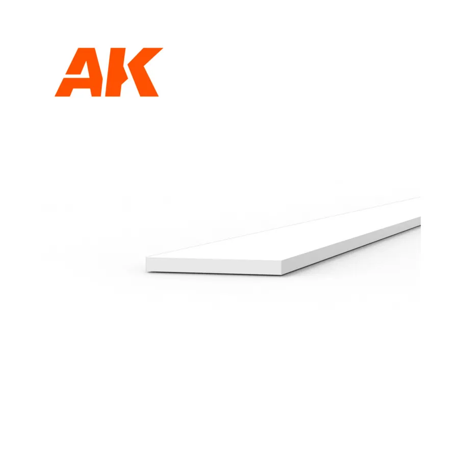 Полоса стирола - 0,3 х 3 х 350 мм., High Quality Modeling Styrene
Полоса стирола - 0,3 х 3 х 350 мм., High Quality Modeling Styrene