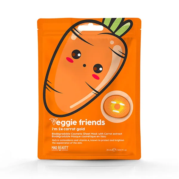 Антиоксидантная маска для лица Vaggie Friends Mad Beauty, 1 UD
Антиоксидантная маска для лица Vaggie Friends Mad Beauty, 1 UD