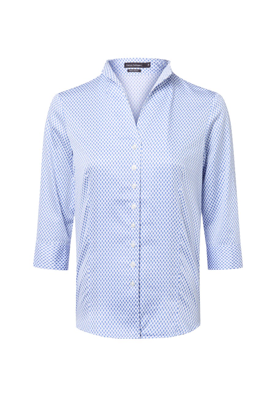 Блуза Franco Callegari Button-down blouse, Blau Weiß/Blue
Блуза Franco Callegari Button-down blouse, Blau Weiß/Blue
