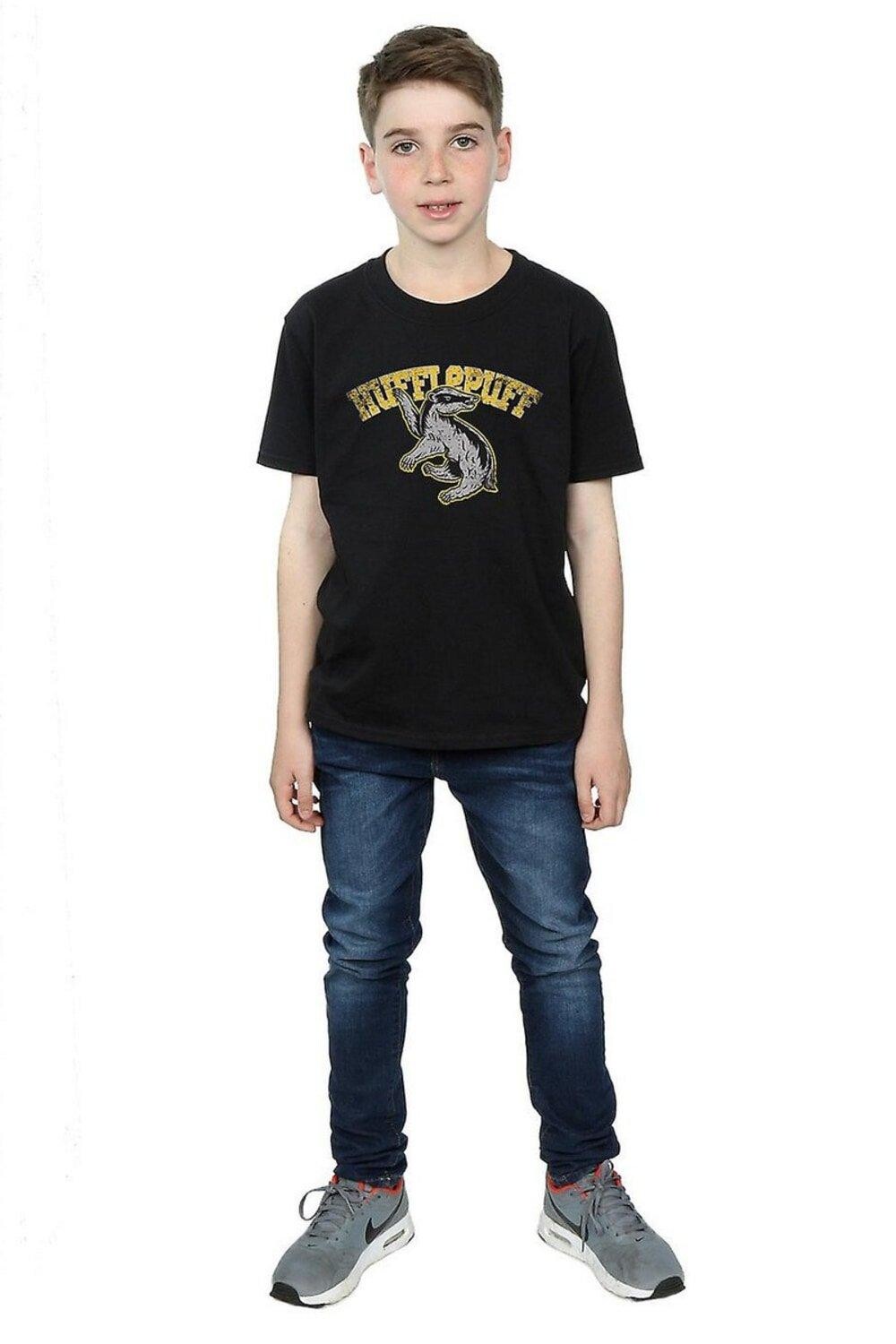 Хлопковая футболка Хаффлпаффа Harry Potter, черный
Хлопковая футболка Хаффлпаффа Harry Potter, черный