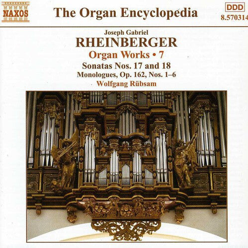CD диск Rheinberger / Rubsam: Organ Works 7
CD диск Rheinberger / Rubsam: Organ Works 7