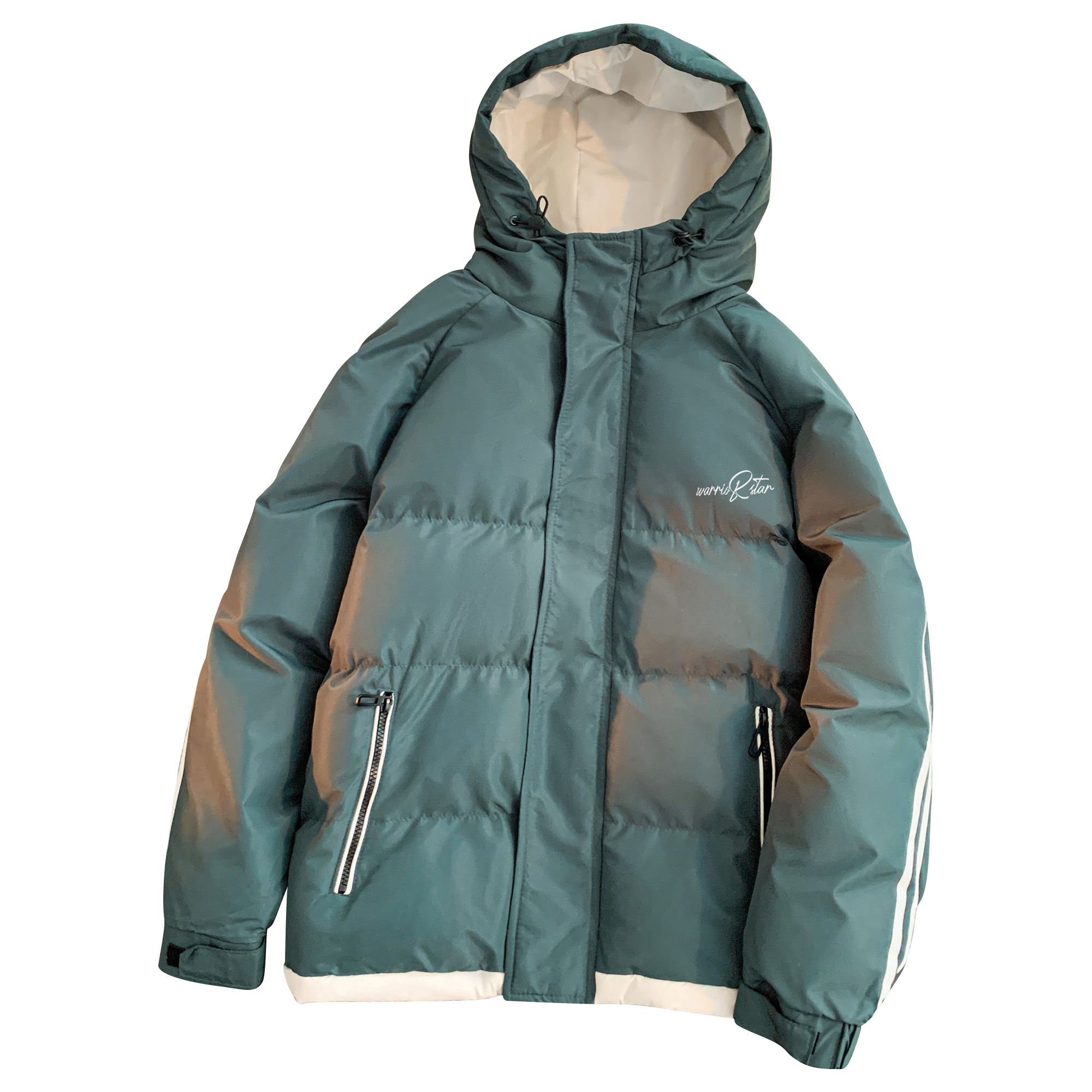 Пуховик Unisex с капюшоном утепленный стеганый WARRIOR, зеленый
Пуховик Unisex с капюшоном утепленный стеганый WARRIOR, зеленый