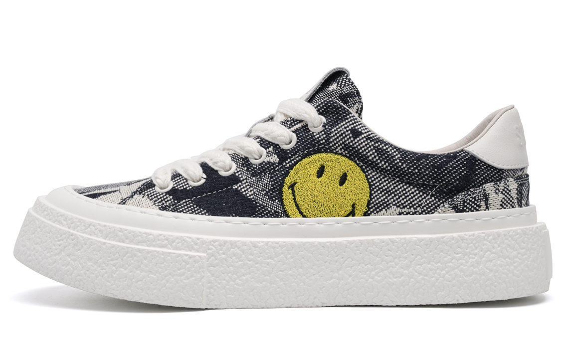 SMILEY Мужские парусиновые туфли с низким верхом, синие/небесно-голубые
SMILEY Мужские парусиновые туфли с низким верхом, синие/небесно-голубые