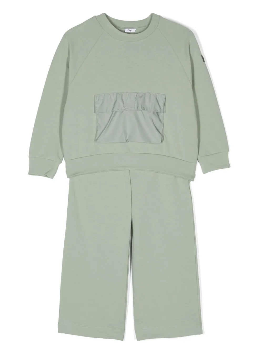 Спортивный костюм с широкими брюками Il Gufo, зеленый
Спортивный костюм с широкими брюками Il Gufo, зеленый