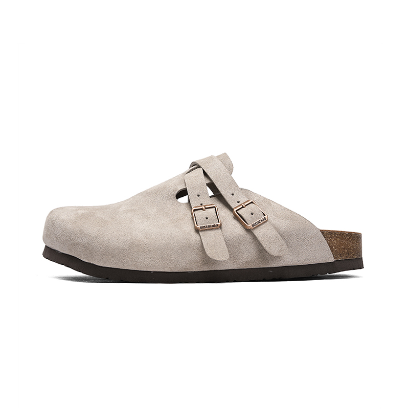 KYMOOU Тихие, устойчивые к запахам и истиранию закрытые тапочки унисекс бело-серые, цвет White Gray 
KYMOOU Тихие, устойчивые к запахам и истиранию закрытые тапочки унисекс бело-серые, цвет White Gray