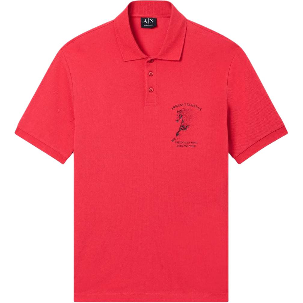 Футболка-поло AE SS26 для мужчин ARMANI EXCHANGE, red
Футболка-поло AE SS26 для мужчин ARMANI EXCHANGE, red