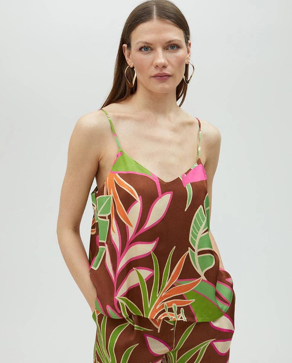 Женский топ на бретелях Lola Casademunt, коричневый
Женский топ на бретелях Lola Casademunt, коричневый