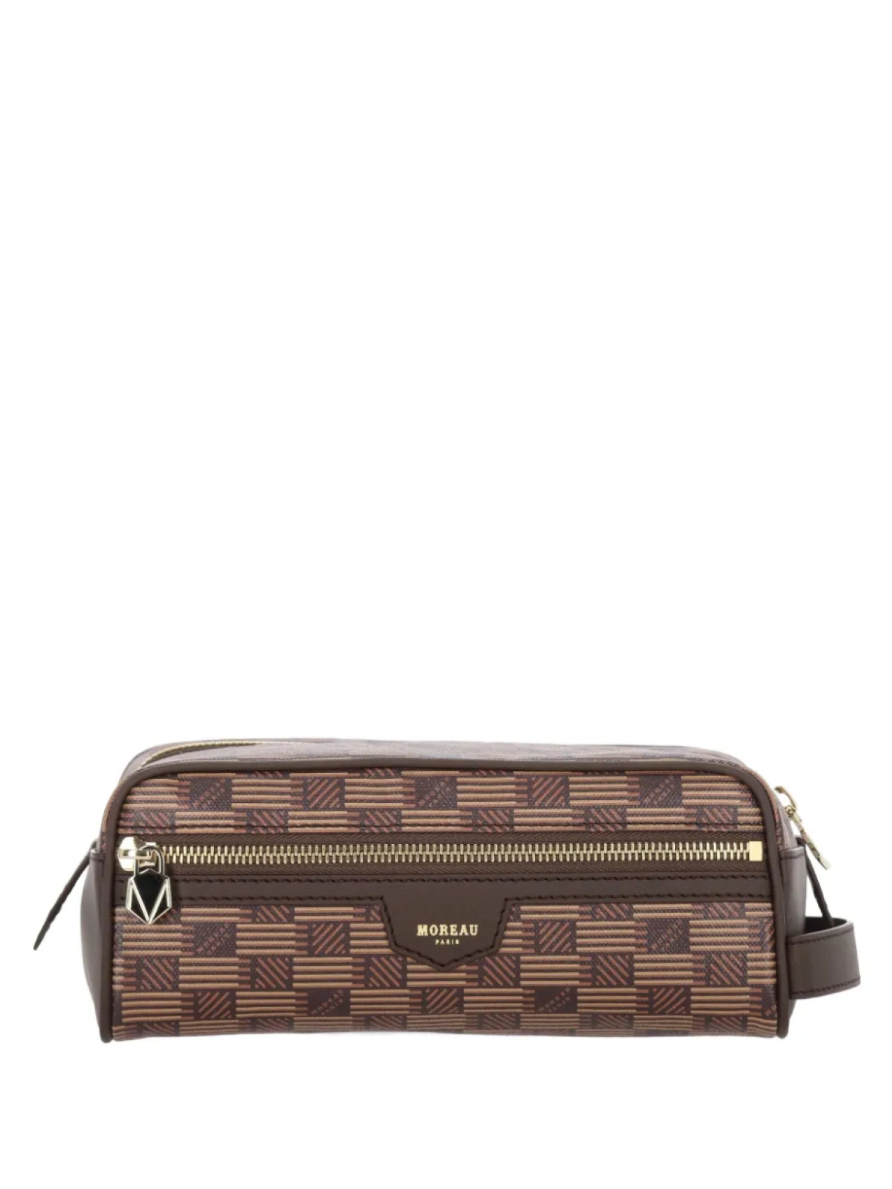 Сумка-клатч с логотипом Moreau, коричневый
Сумка-клатч с логотипом Moreau, коричневый
