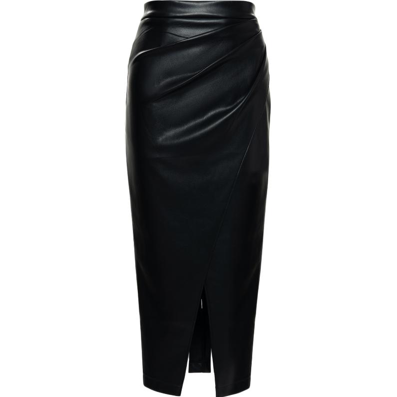Кожаная длинная юбка Women's SS26 PINKO, черный
Кожаная длинная юбка Women's SS26 PINKO, черный