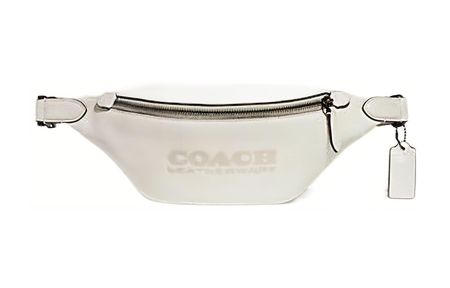 Charter Кожаная поясная сумка большого размера женская белая COACH
Charter Кожаная поясная сумка большого размера женская белая COACH